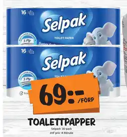 Bazaar Food market TOALETTPAPPER erbjuda