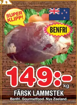 Nya Pulsen FÄRSK LAMMSTEK erbjuda