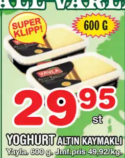 Nya Pulsen YOGHURT erbjuda