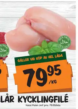 Bazaar Food market KYCKLINGFILÉ erbjuda