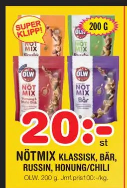 Nya Pulsen NÖTMIX erbjuda