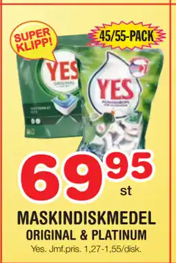 Nya Pulsen MASKINDISKMEDEL erbjuda