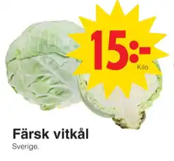 Matöppet Jm chark vitkål erbjuda