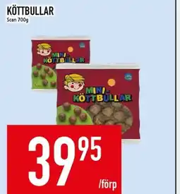 Matdax Scan köttbullar erbjuda