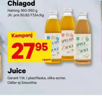 City Gross Garant juice erbjuda