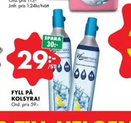 ÖoB Wassermaxx kolsyrepatron erbjuda