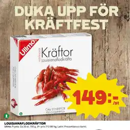Coop Ullmo kräftor erbjuda