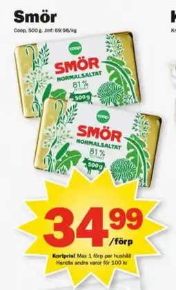 Coop smör
