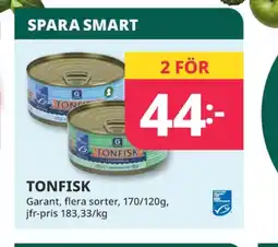 Tempo Garant tonfisk erbjuda