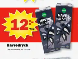 Pekås Coop havredryck erbjuda