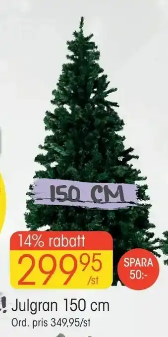 EKO Julgran 150 cm erbjuda