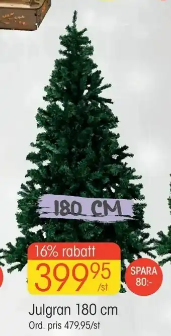 EKO Julgran 180 cm erbjuda