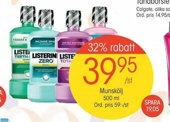 EKO Munskölj erbjuda