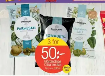 EKO Gårdschips Olika smaker erbjuda