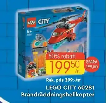 EKO Lego city 60281 Brandräddningshelikopter erbjuda