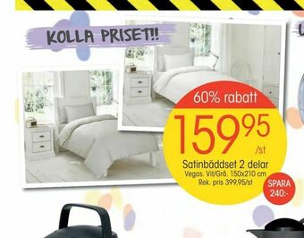 EKO Satinbäddset 2 delar erbjuda