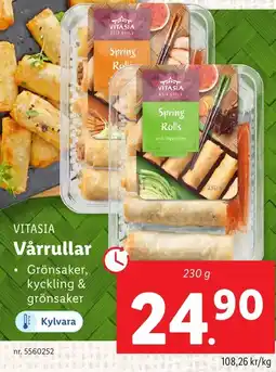 Lidl Vårrullar erbjuda