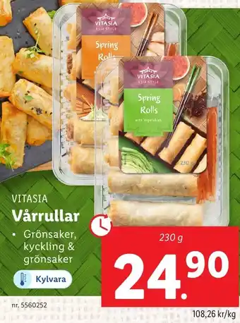 Lidl Vårrullar erbjuda