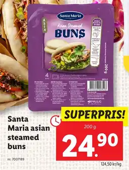 Lidl Santa Maria asian steamed buns erbjuda