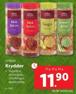 Lidl Kryddor erbjuda