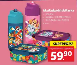 Lidl Matlåda/drickflaska erbjuda