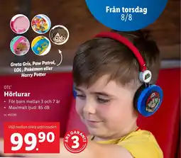 Lidl Hörlurar erbjuda