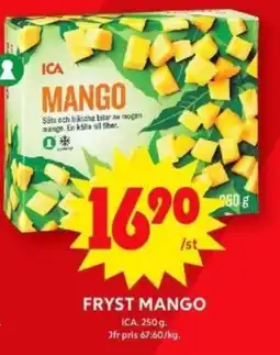 ICA Maxi FRYST MANGO erbjuda