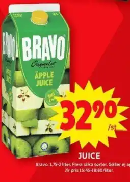 ICA Maxi JUICE erbjuda