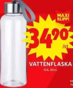 ICA Maxi VATTENFLASKA erbjuda