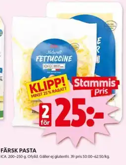 ICA Kvantum FÄRSK PASTA erbjuda