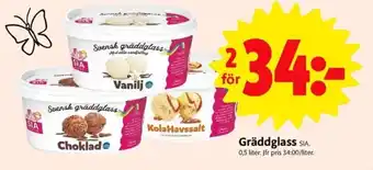 ICA Nära Gräddglass erbjuda