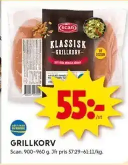 ICA Kvantum GRILLKORV erbjuda