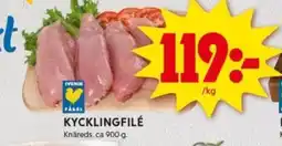 ICA Kvantum KYCKLINGFILÉ erbjuda