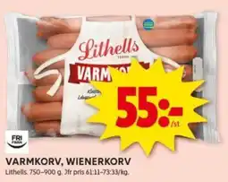 ICA Kvantum VARMKORV, WIENERKORV erbjuda