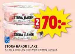 ICA Kvantum STORA RÄKOR I LAKE erbjuda