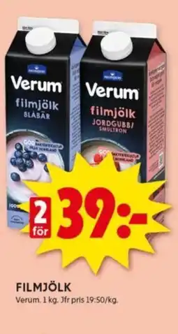ICA Kvantum FILMJÖLK erbjuda