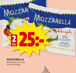 ICA Kvantum MOZZARELLA erbjuda