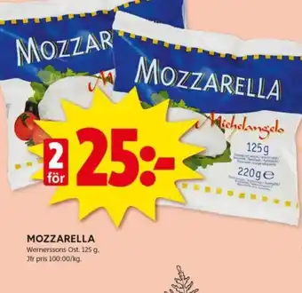 ICA Kvantum MOZZARELLA erbjuda
