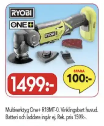 Bo Ohlsson Ryobi multiverktyg erbjuda