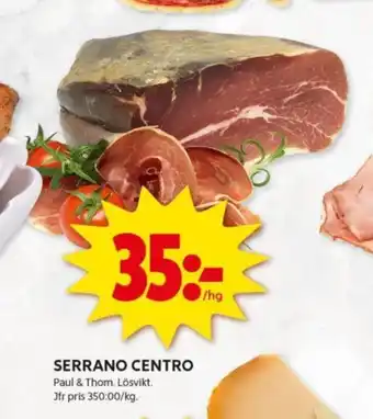 ICA Kvantum SERRANO CENTRO erbjuda