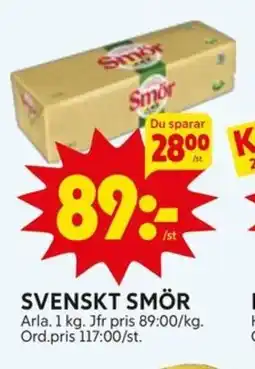 SVENSKT SMÖR