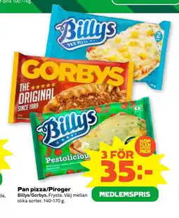 Stora Coop Pan pizza/Piroger erbjuda