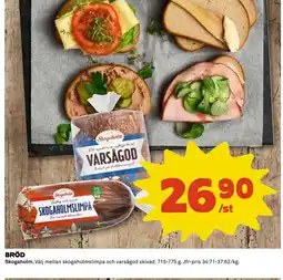 Coop BRÖD erbjuda