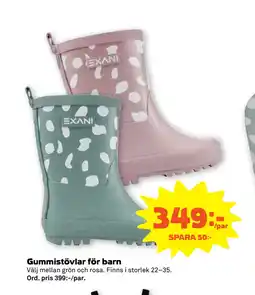 Stora Coop Gummistövlar för barn erbjuda