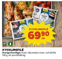 Coop KYCKLINGFILÉ erbjuda