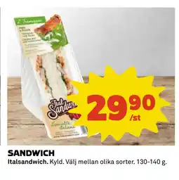 Coop SANDWICH erbjuda