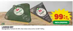 Coop Daglivs LAGRAD OST erbjuda