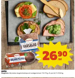 Coop Daglivs BRÖD erbjuda