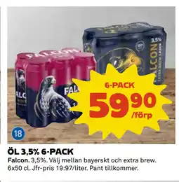 Coop Daglivs ÖL 3,5% 6-PACK erbjuda