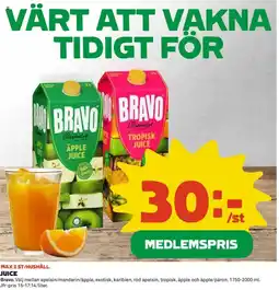Coop JUICE erbjuda
